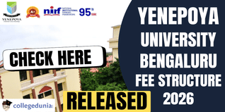 Yenepoya  University Bangalore Releases Fee Structure 2026; Check Tuition Fee Here
